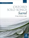 Oxford Solo Songs: Sacred cover
