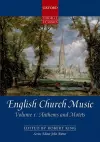 English Church Music, Volume 1: Anthems and Motets cover