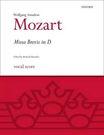 Missa Brevis in D K.194 cover