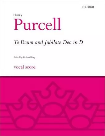 Te Deum and Jubilate Deo in D cover