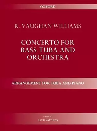 Concerto for bass tuba and orchestra cover