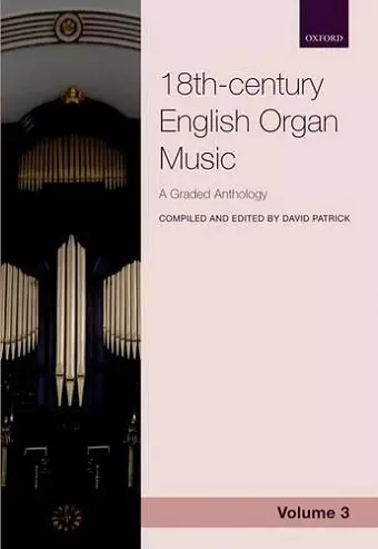 18th-century English Organ Music, Volume 3 cover