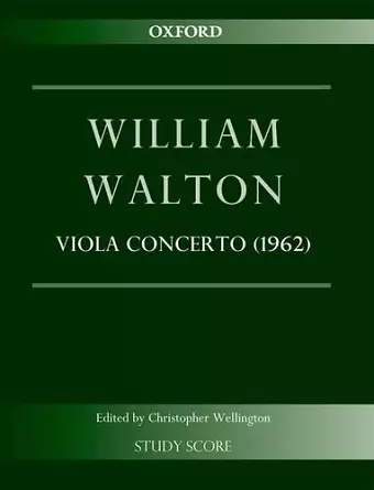 Concerto for Viola and Orchestra (1962) cover