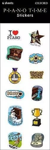 Piano Time Stickers cover