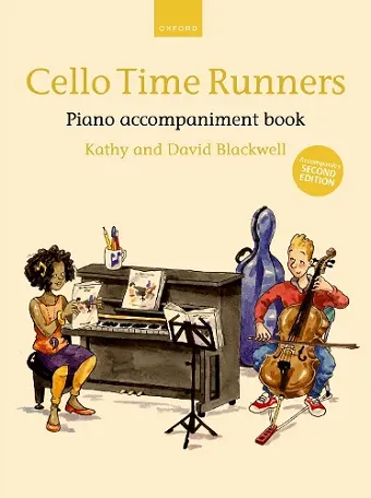 Cello Time Runners Piano Accompaniment Book cover
