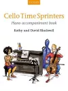 Cello Time Sprinters Piano Accompaniment Book cover