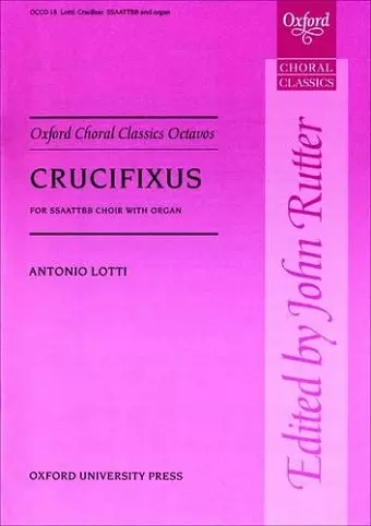 Crucifixus cover