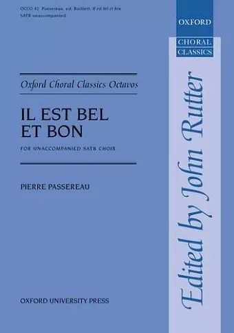 Il est bel et bon cover