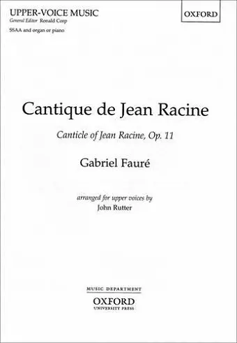 Cantique de Jean Racine cover