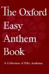 The Oxford Easy Anthem Book cover
