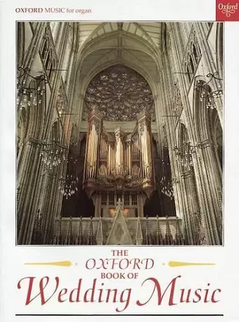 The Oxford Book of Wedding Music with pedals cover