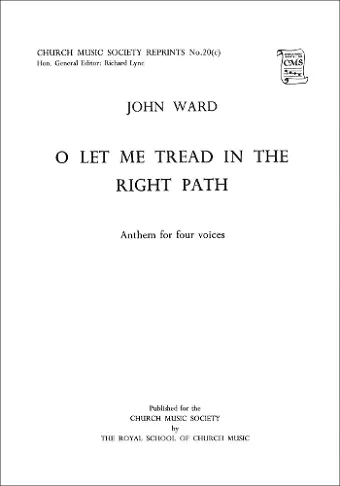 O let me tread in the right path cover