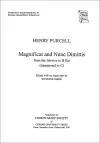 Magnificat and Nunc Dimittis from B flat service cover