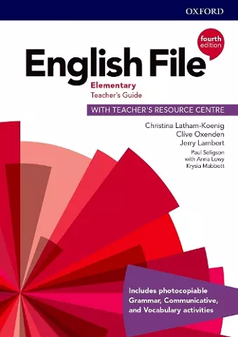 English File: Elementary: Teacher's Guide with Teacher's Resource Centre cover