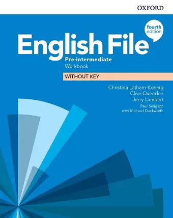 English File: Pre-Intermediate: Workbook Without Key cover