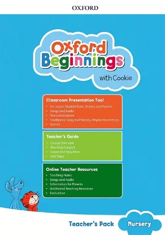 Oxford Beginnings with Cookie: Teacher's Pack cover