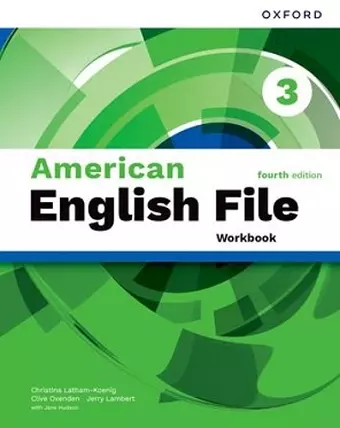 American English File fourth edition Level 3 Workbook cover