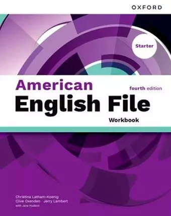 American English File fourth edition Starter Level Workbook cover