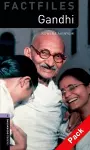 Oxford Bookworms Library Factfiles: Level 4:: Gandhi audio CD pack cover