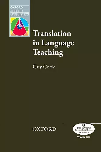 Translation in Language Teaching cover