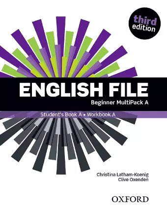 English File: Beginner: Student's Book/Workbook MultiPack A cover