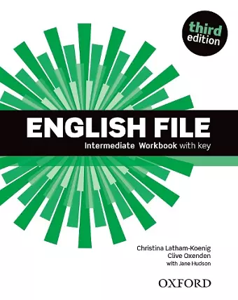 English File third edition: Intermediate: Workbook with key cover