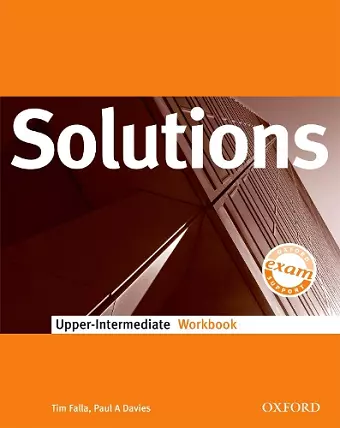 Solutions Upper-Intermediate: Workbook cover