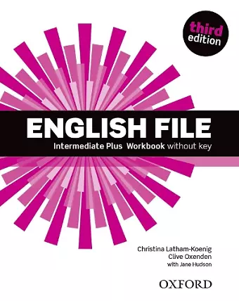 English File third edition: Intermediate Plus: Workbook without Key cover