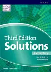 Solutions: Elementary: Student's Book A Units 1-3 cover