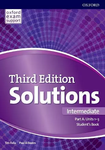 Solutions: Intermediate: Student's Book A Units 1-3 cover