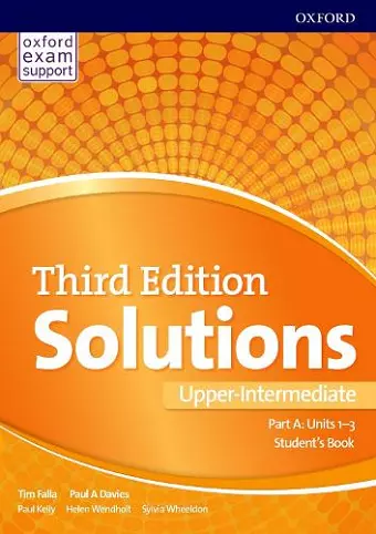 Solutions: Upper-Intermediate: Student's Book A Units 1-3 cover