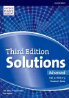 Solutions: Advanced: Student's Book A Units 1-3 cover