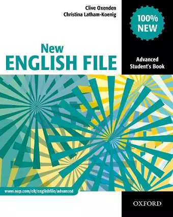 New English File: Advanced: Student's Book cover