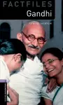 Oxford Bookworms Library Factfiles: Level 4:: Gandhi Audio Pack cover