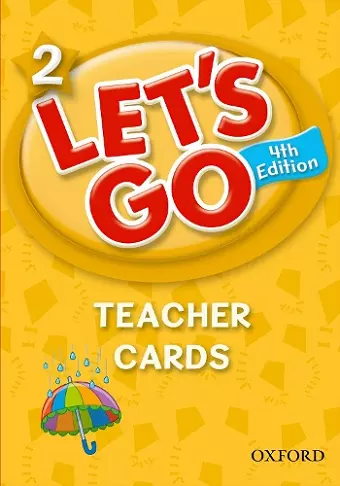 Let's Go: 2: Teacher Cards cover