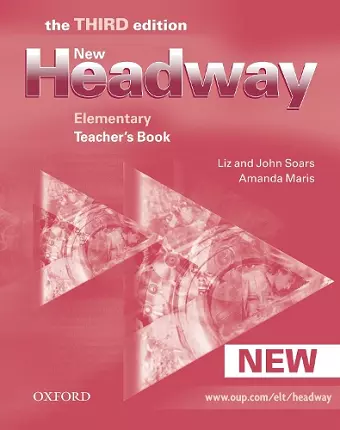 New Headway: Elementary Third Edition: Teacher's Book cover