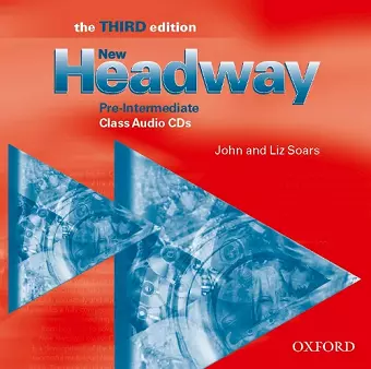 New Headway: Pre-Intermediate Third Edition: Class Audio CDs (3) cover