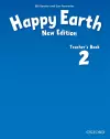 Happy Earth: 2 New Edition: Teacher's Book cover