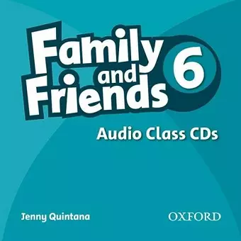 Family & Friends 6 Audio Class CD cover