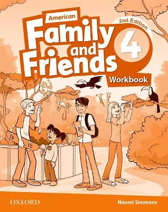 American Family and Friends: Level Four: Workbook cover