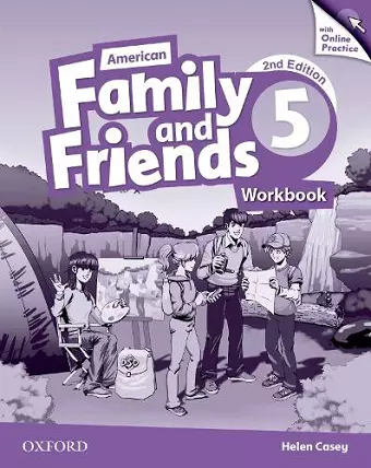 American Family and Friends: Level Five: Workbook with Online Practice cover