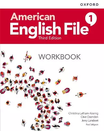 American English File: Level 1: Workbook cover