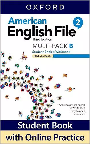 American English File: Level 2: Student Book/Workbook Multi-Pack B with Online Practice cover