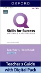 Q: Skills for Success: Intro Level: Listening and Speaking Teacher's Handbook with Teacher's Access Card cover