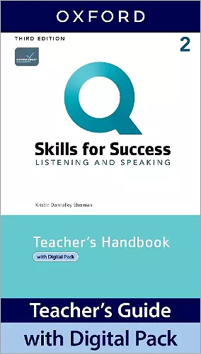 Q: Skills for Success: Level 2: Listening and Speaking Teacher's Handbook with Teacher's Access Card cover