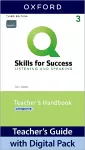 Q: Skills for Success: Level 3: Listening and Speaking Teacher's Handbook with Teacher's Access Card cover