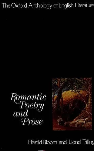 Romantic Poetry and Prose cover