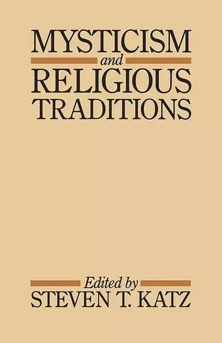 Mysticism and Religious Traditions cover