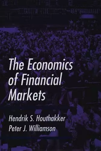 The Economics of Financial Markets cover