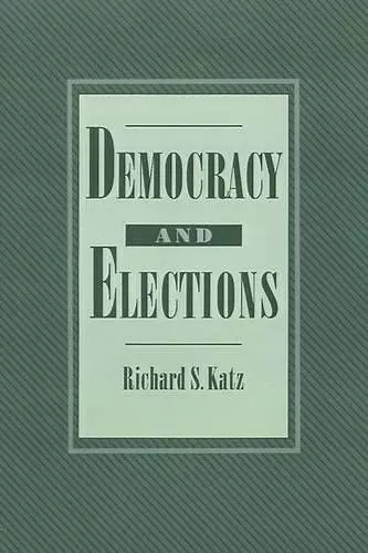 Democracy and Elections cover